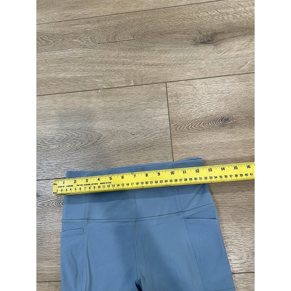 Athleta Salutation 7/8 Tight Legging Size Small Blue - Picture 4 of 7